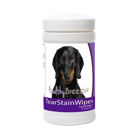 Healthy Breeds Dachshund Tear Stain Wipes 840235152163